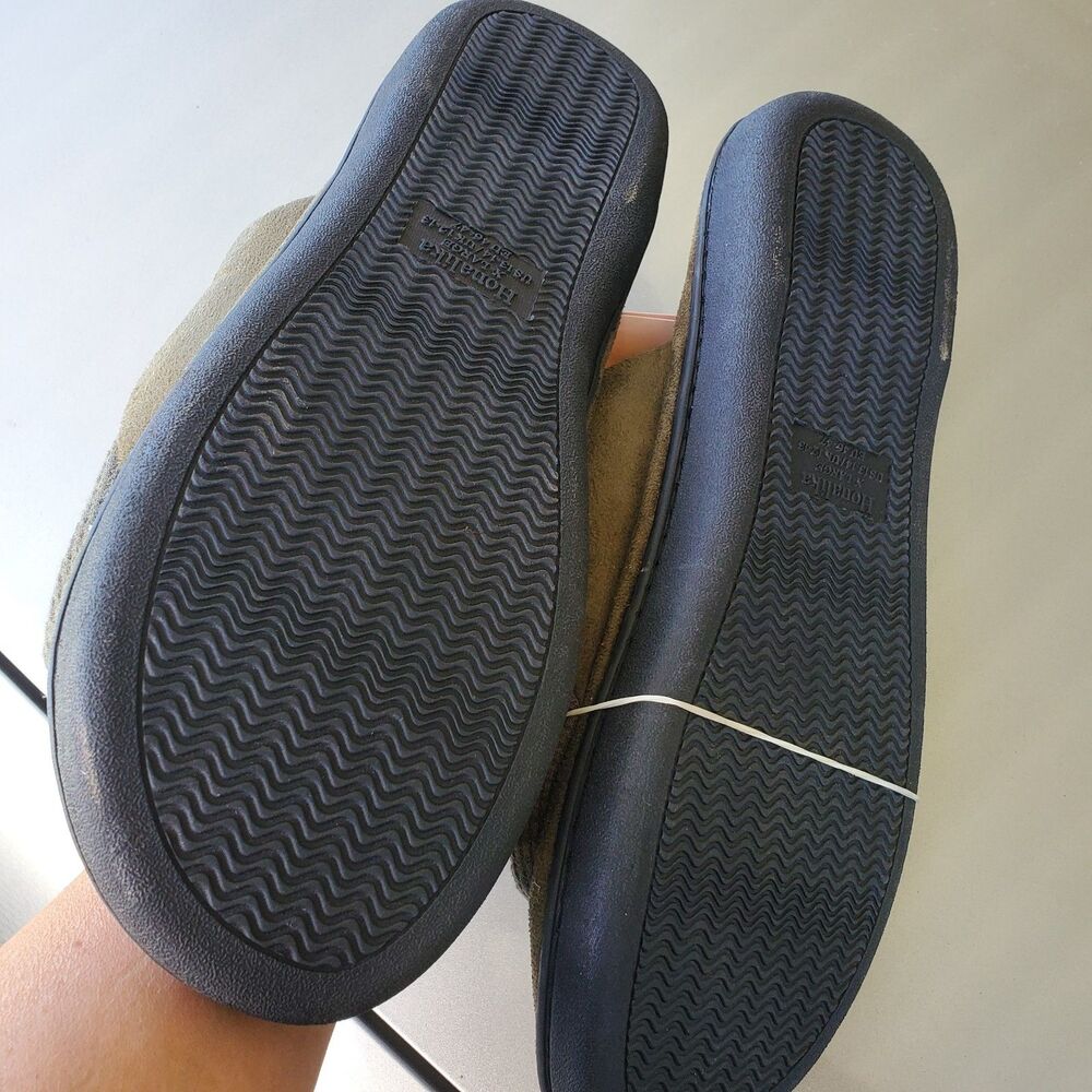 Honalika Olive Green Slippers Size XL - Picture 2 of 6